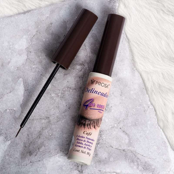Delineador Café Pincel Prosa