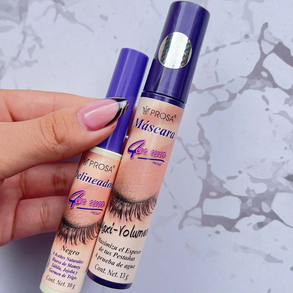 Duo Delineador y Pestañina Negra Prosa