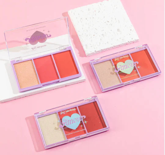 Trio Rubor/Iluminador Amour